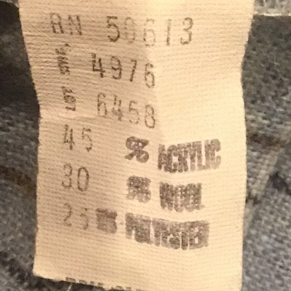 Vintage Women's Wool Blend Skirt - Picture 5 of 5